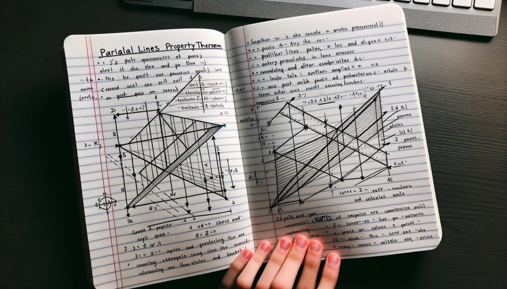 Real-World Applications of the Parallel Lines Property Theorem